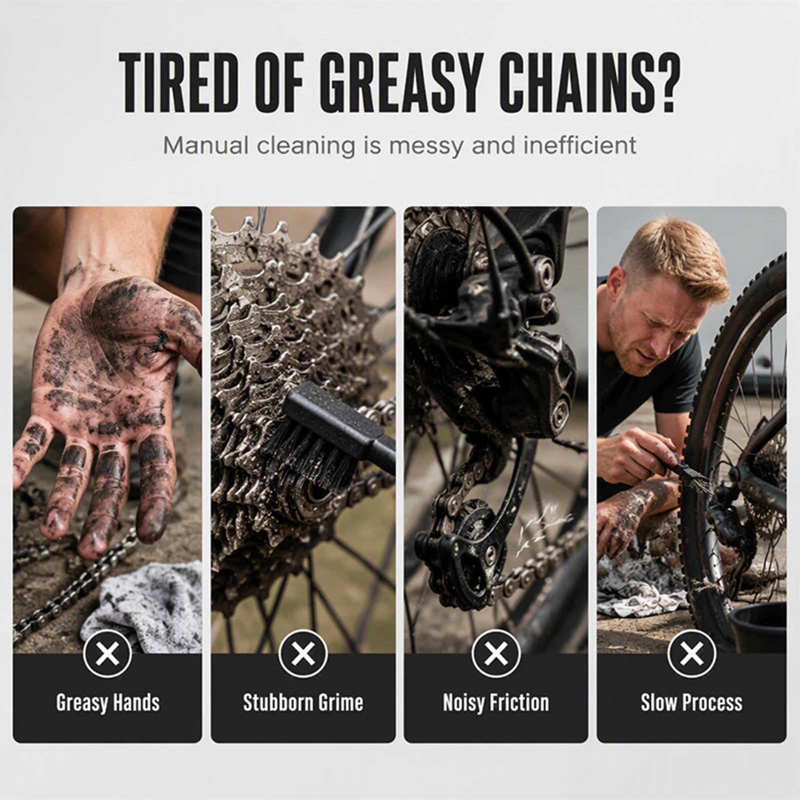 Cycling For Commute - Bicycle Chain Cleaner Cycling Drivetrain Maintenance