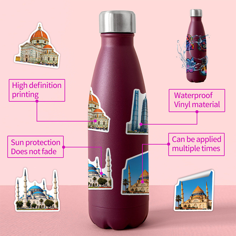 50PCS Famous City Landmark Tra - огляд і ціна Cycling Journey