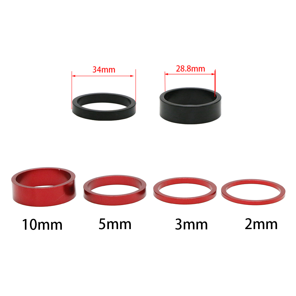 6Pcs/Set 10mm MTB Road Bike St - огляд і ціна Bell Handlebar Ring
