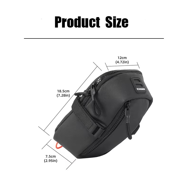 Bike Saddle Bag Waterproof 900 - огляд і ціна Saddle Bag Under Seat