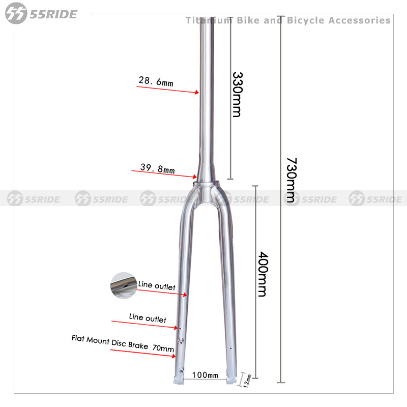 55RIDE Titanium Alloy 700C Roa - огляд і ціна Inner Tube 700C