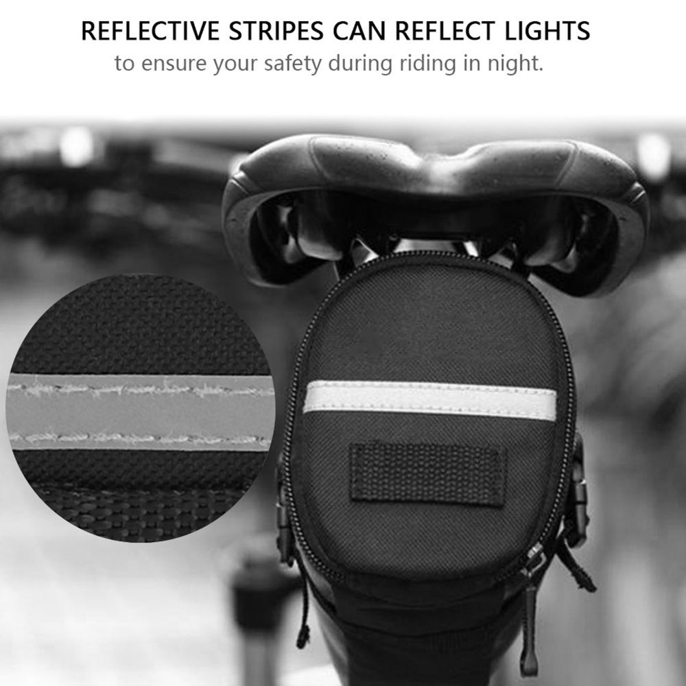 Adjustable Straps Bike Saddle  - огляд і ціна Saddle Bag Under Seat