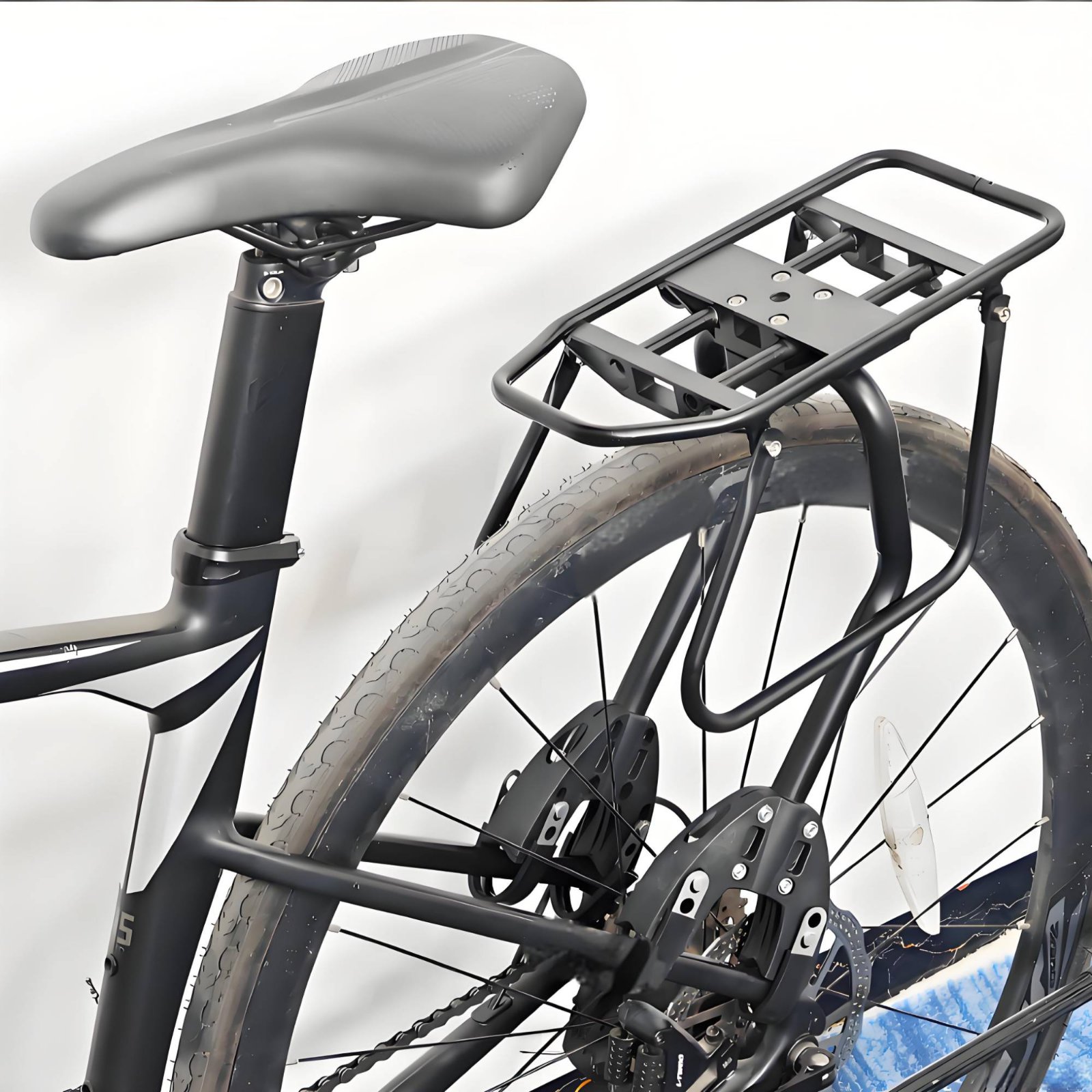 Cycle Rear Rack Lightweight Al - огляд і ціна Cycling For Commute