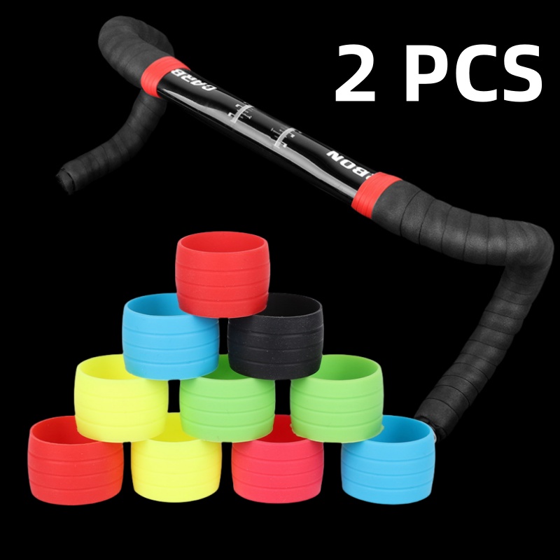 2pcs Silicone Anti-skip Bicycl - огляд і ціна Bell Handlebar Ring
